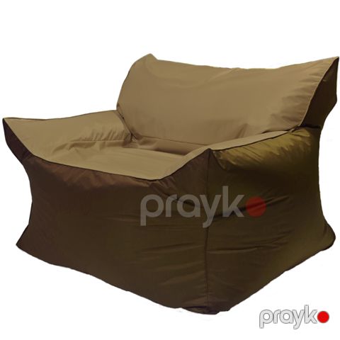 Puf Pouffe DDS101 Qəhvəyi, Bej — Bakı