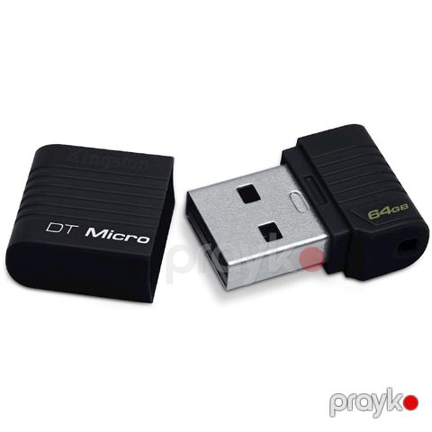 Kingston 64 GB USB 2.0 Datatraveler Micro (black) with Yandex Cloud Space DTMCK/64GB-YAN — Bakı