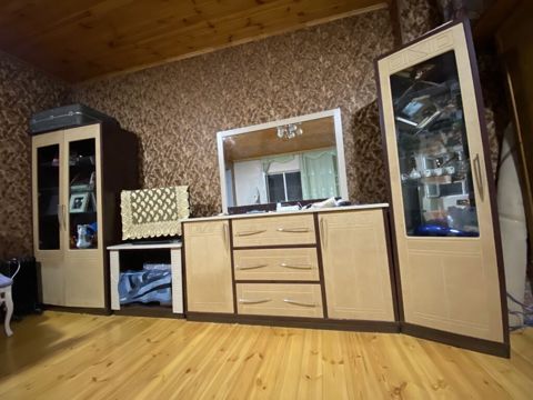 Qonaq otağı üçün vitrin və komod-dolablardan ibarət dəst 2qapilinin — Xırdalan