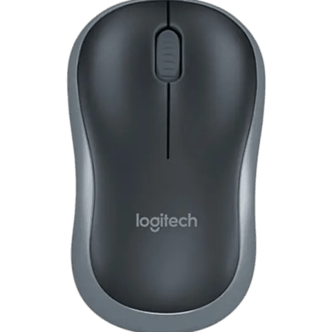 Logitech M185 Mouse Wireless Grey — Bakı
