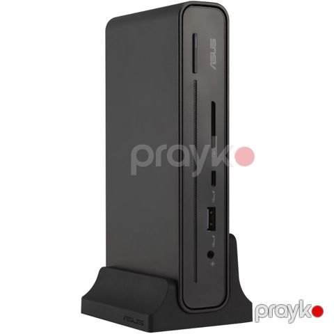USB Hub Asus DC301 Triple Display USB Type-C 90XB0A5N-BDS010 Black — Bakı