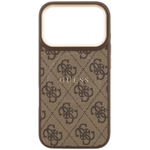 Qoruyucu örtük Guess iPhone 17 Pro W/MagSafe GUHMP17LP4MSEGCW Brown — Bakı