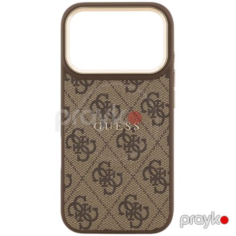 Qoruyucu örtük Guess iPhone 17 Pro W/MagSafe GUHMP17LP4MSEGCW Brown — Bakı