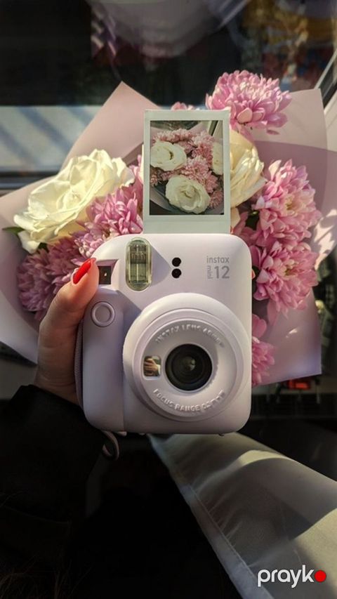 Fujifilm Instax mini 12 – ani fotoaparat - Rəng: pastel bənövşəyi — Bakı