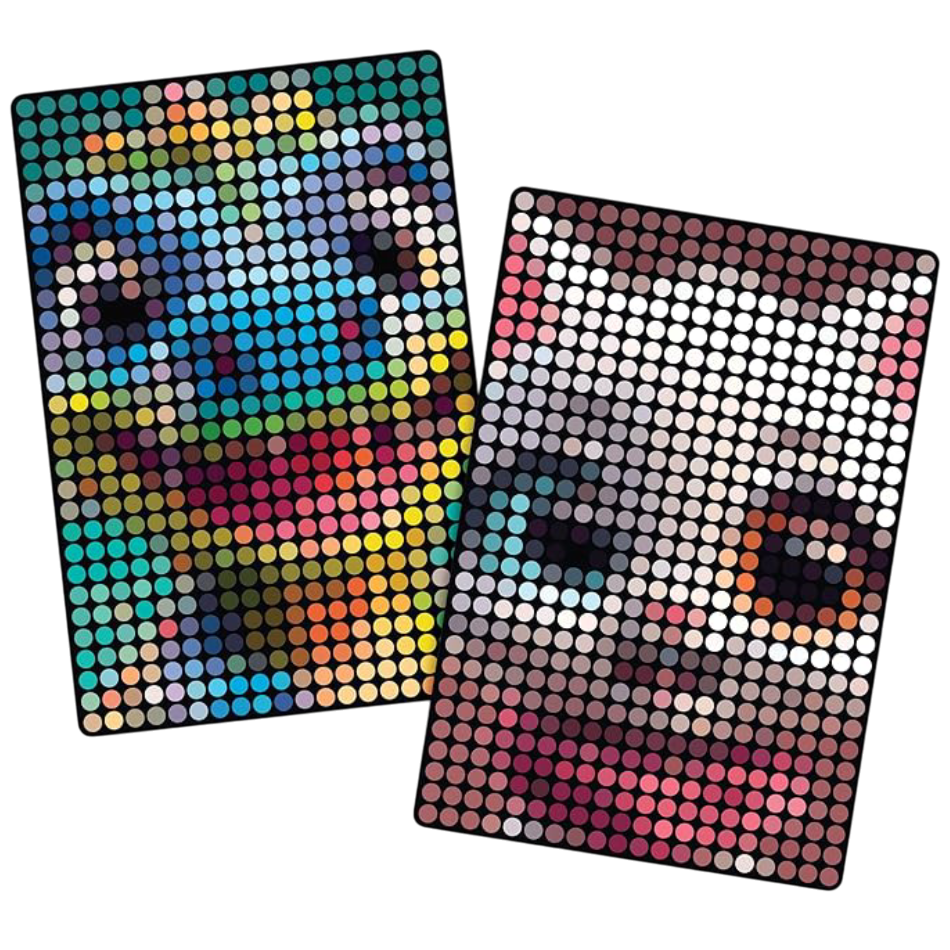 İnteraktiv nöqtə sənəti Make it Real Stamp Reveal 2 PK (Cool Cat & Smily Dino) 1472MR / 695929014728 — Mallar, Bakı (3)