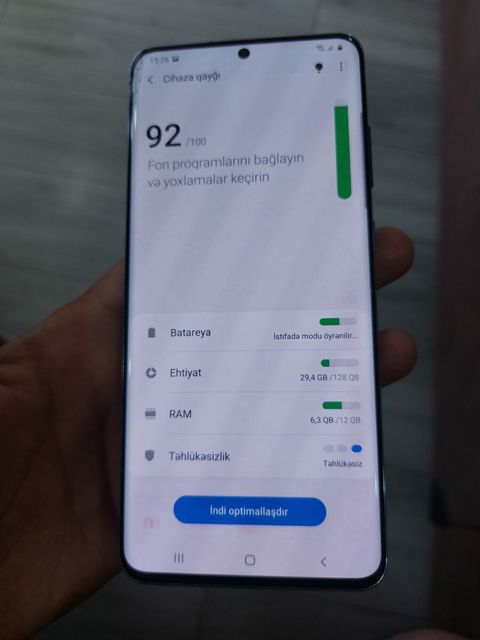 Samsung Galaxy S20 Ultra 5G Cosmic Black 128GB/12GB — Bakı
