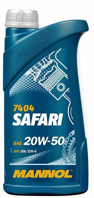 Mühərrik yağı Mannol Safari SAE 20W-50 1L Special — Bakı