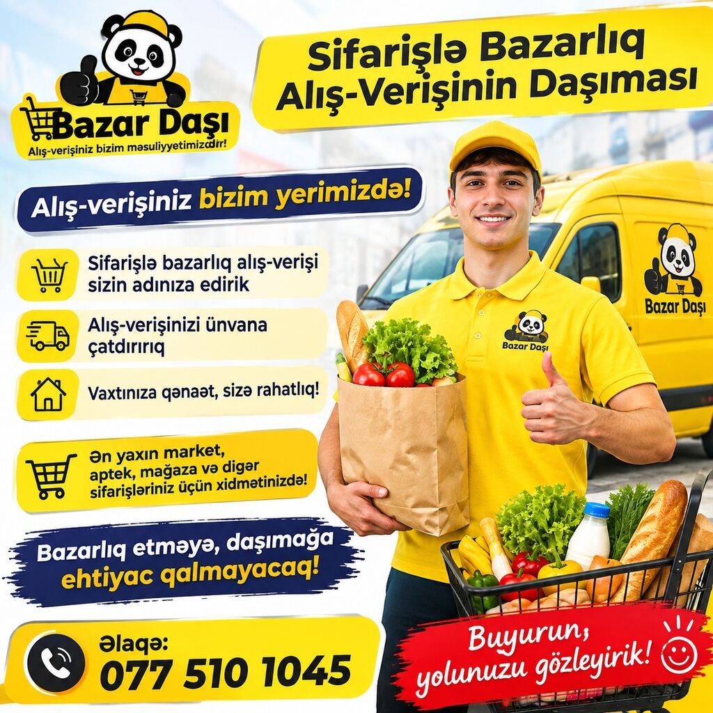 AirBall Panda – sürətli, etibarlı və rahat daşınma xidməti Xidmətlər — Xidmətlər, Bakı (2)