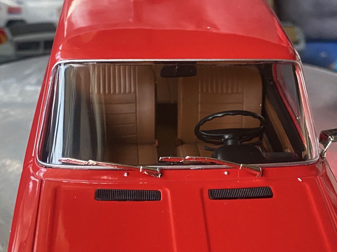 Коллекционная модель VAZ-2103 Lada-1500 Red 1972 — Kolleksiyalar, Bakı (8)