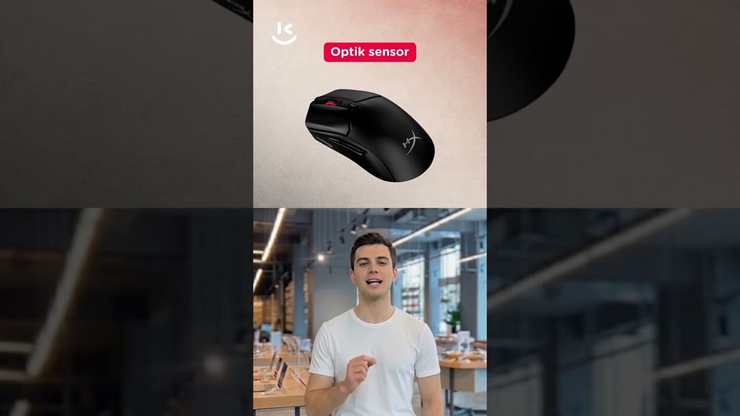 Gaming Mouse Hyperx Pulsefire Haste 2 White WL / 6N0A9AA — Klaviaturalar və siçanlar, Bakı (3)