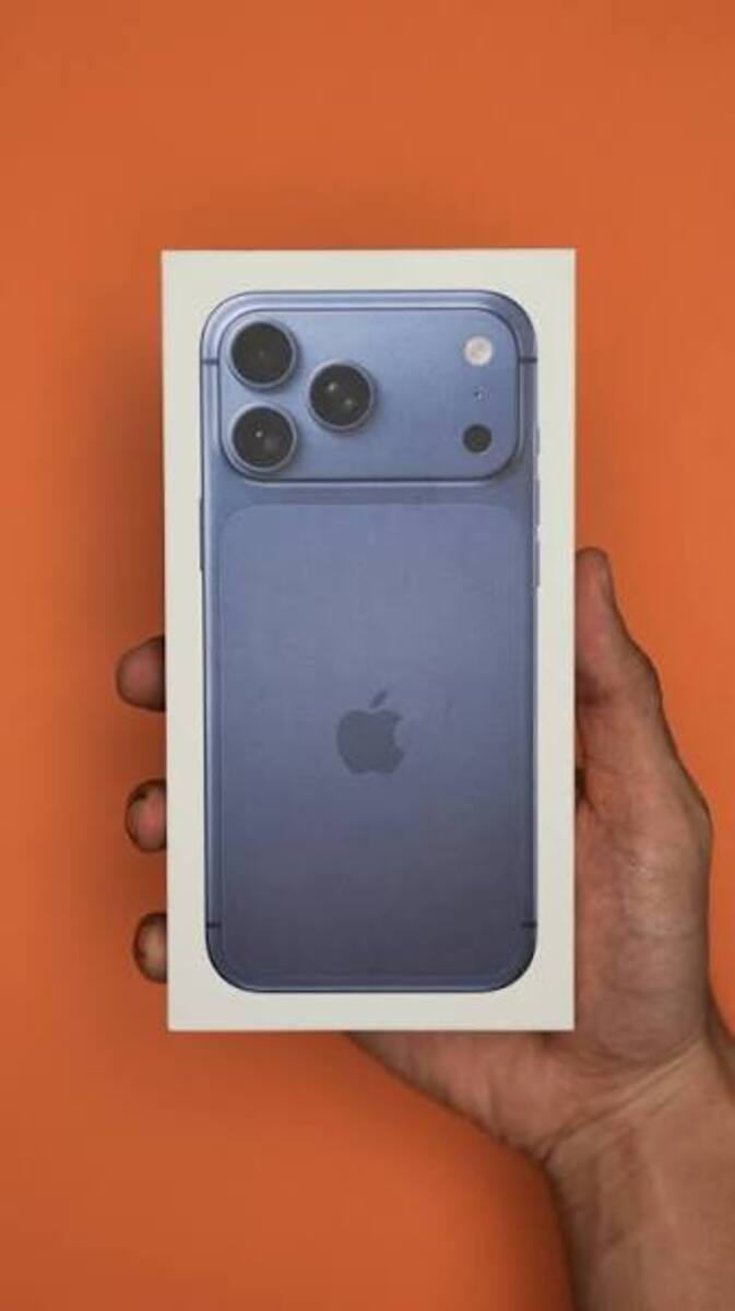 Apple iPhone 17 Pro Max Deep Blue 512GB/12GB — Smartfonlar, Bakı