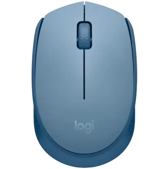 Logitech M171 Mouse Wireless Blue&Grey — Bakı