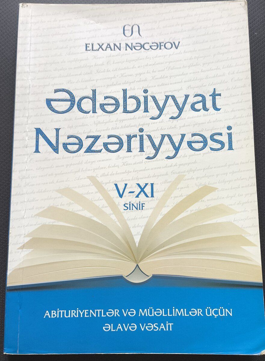 Ədəbiyyat Nəzəriyyəsi 5-11-ci siniflər üçün — Mallar, Bakı