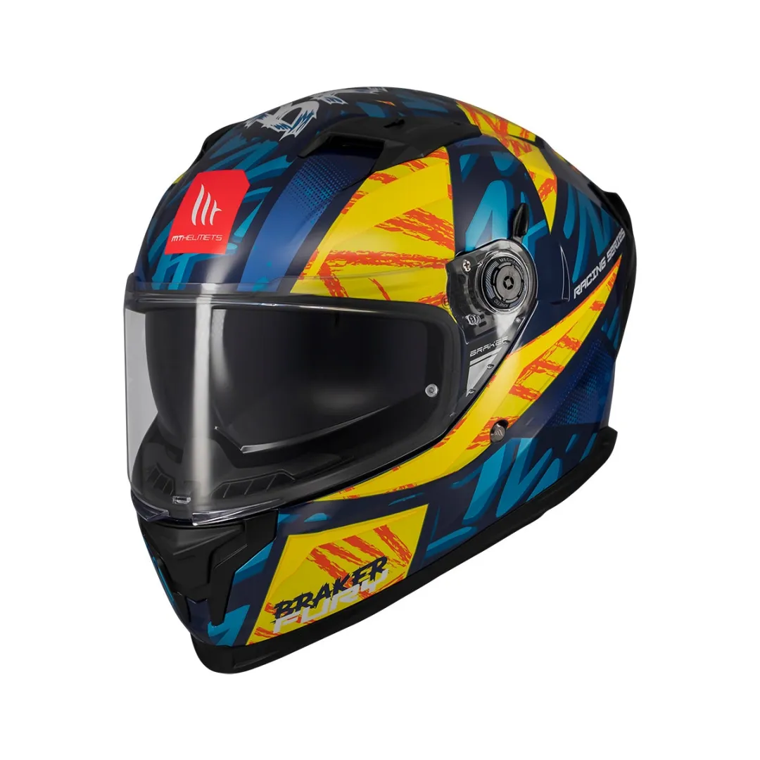 Dəbilqə MT Helmets Braker SV Fury C17 Gloss, L (1346C3921716) — Мотоэкипировка
