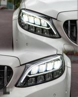 Mercedes-Benz W205 fara statik Led 8 qaşlı — Brabus-M Babək Prospekti — Ehtiyat hissələri və aksesuarlar
