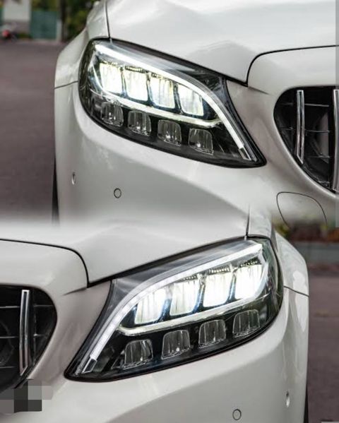 Mercedes-Benz W205 fara statik Led 8 qaşlı — Bakı
