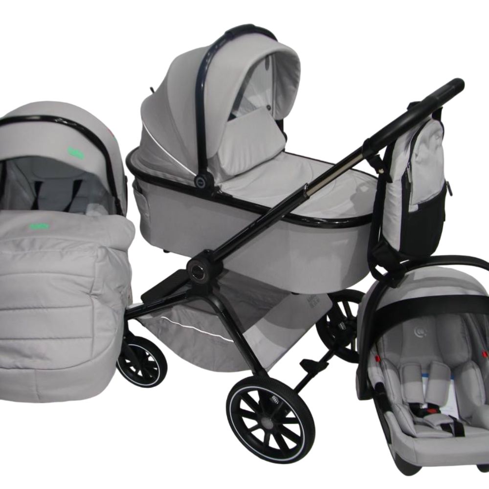 Uşaq arabası Kidilo H9-2 Lite Grey — Arabalalar və avtokresloları, Bakı (2)