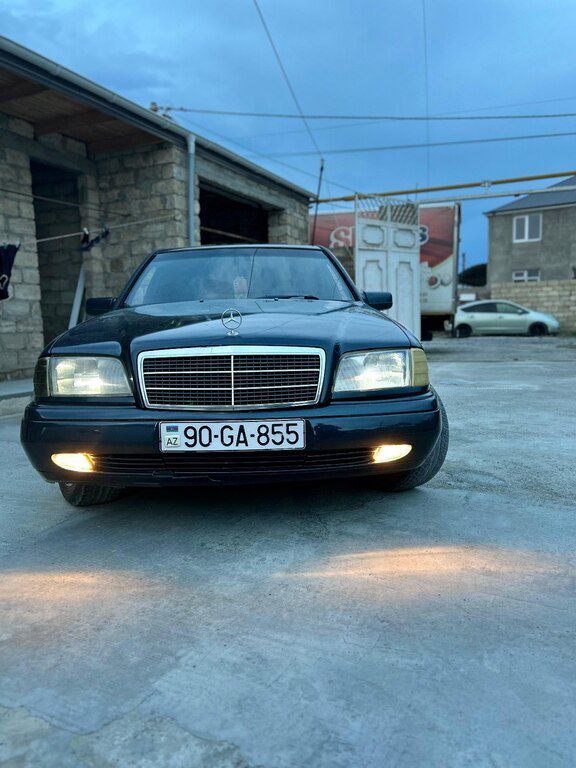 Mercedes C 180, 1.8 L, 1995 il, 450 000 km — Avtomobillər, Bakı (10)