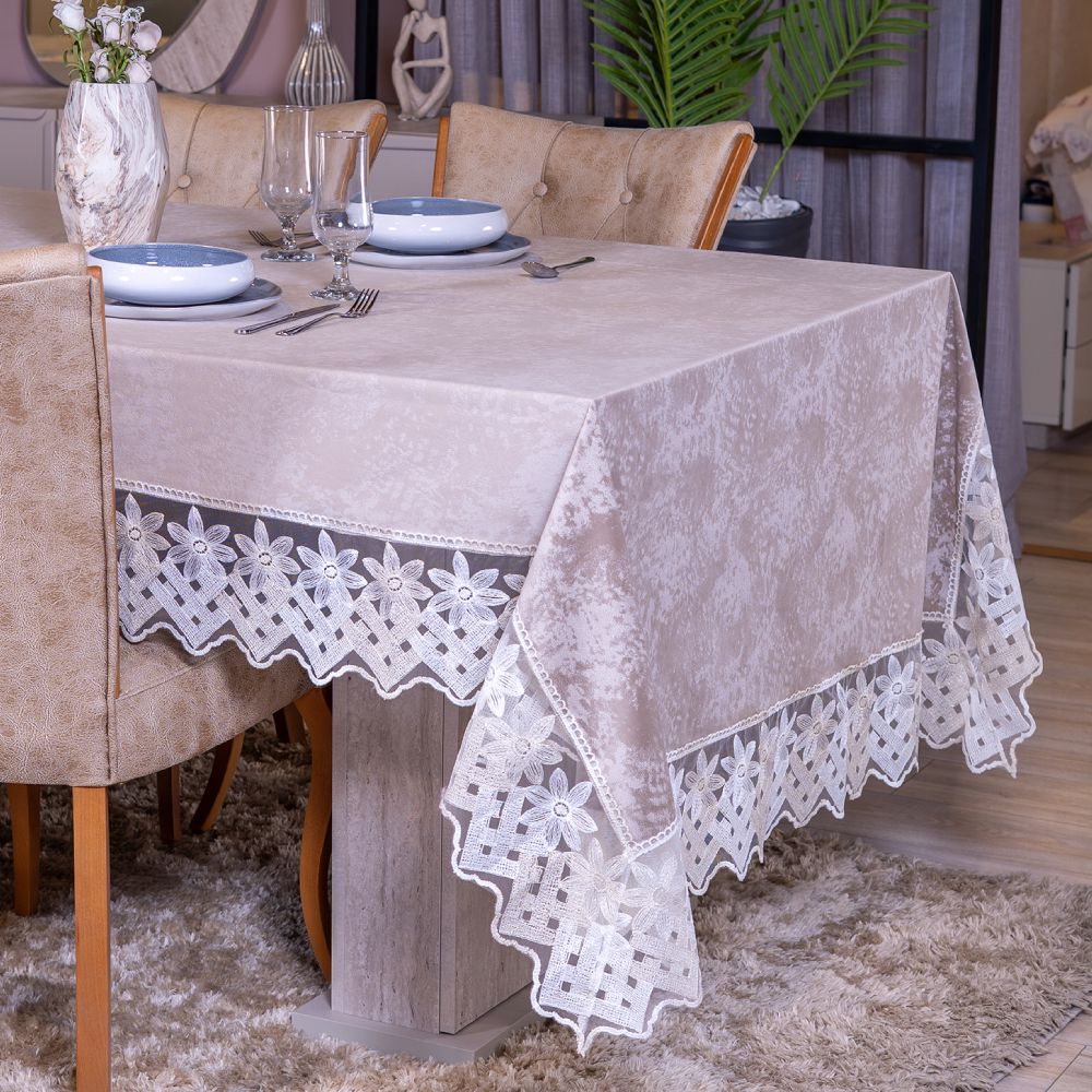 Süfrə Deluca Ebru 160 x 250 sm — Tekstil, Bakı (3)