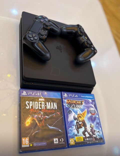 Sony Ps 4 slime 500 Gb. 380man. Yaxsi veziyyetdedi.Tam islekdir.2 — Sumqayıt