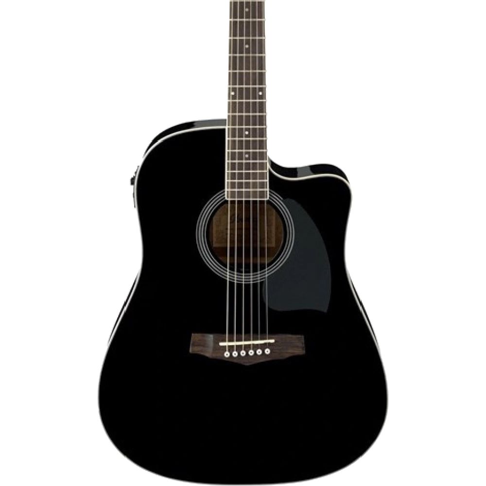 Elektrikli akustik gitara Ibanez PF15ECE-BK — Musiqiə alətləri, Bakı (2)