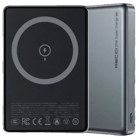 Recci Armor RPB-W26 10000 mAh Gray — Bakı