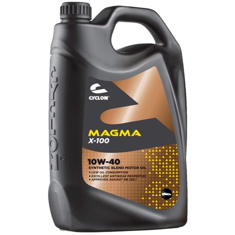 Mühərrik yağı Cyclon Magma X-100 10W40 5L — Bakı