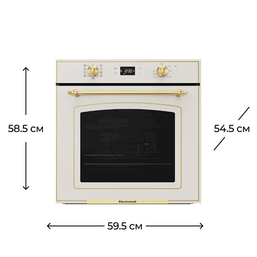 Soba Electrotech O FRE ON 870 K — Fırın kamerası, Bakı (2)