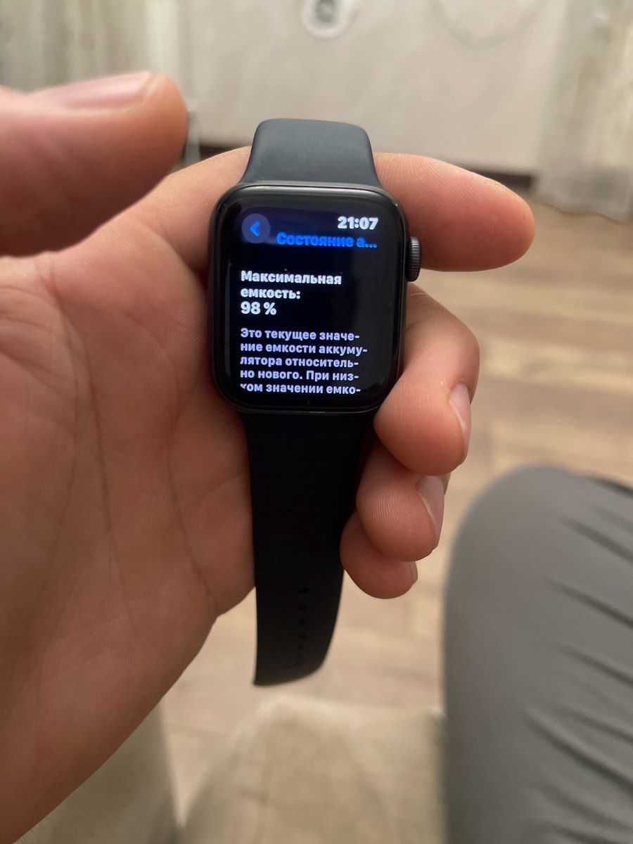 Apple Watch SE Space Gray 40mm — Elektronika, Lənkəran (3)