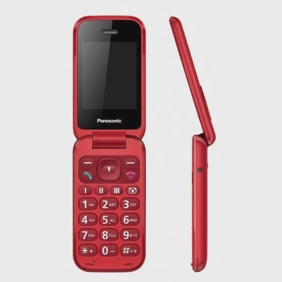 Telefon Panasonic KX-TF600EXR RED — Düymə telefonları, Bakı