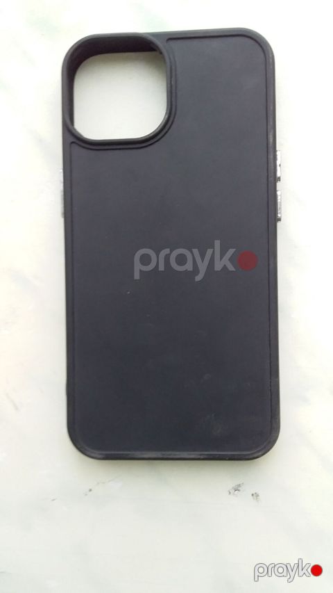 Məhsul: Qara rəngli telefon qabı - Model uyğunluğu: Böyük kvadrat — Qobustan