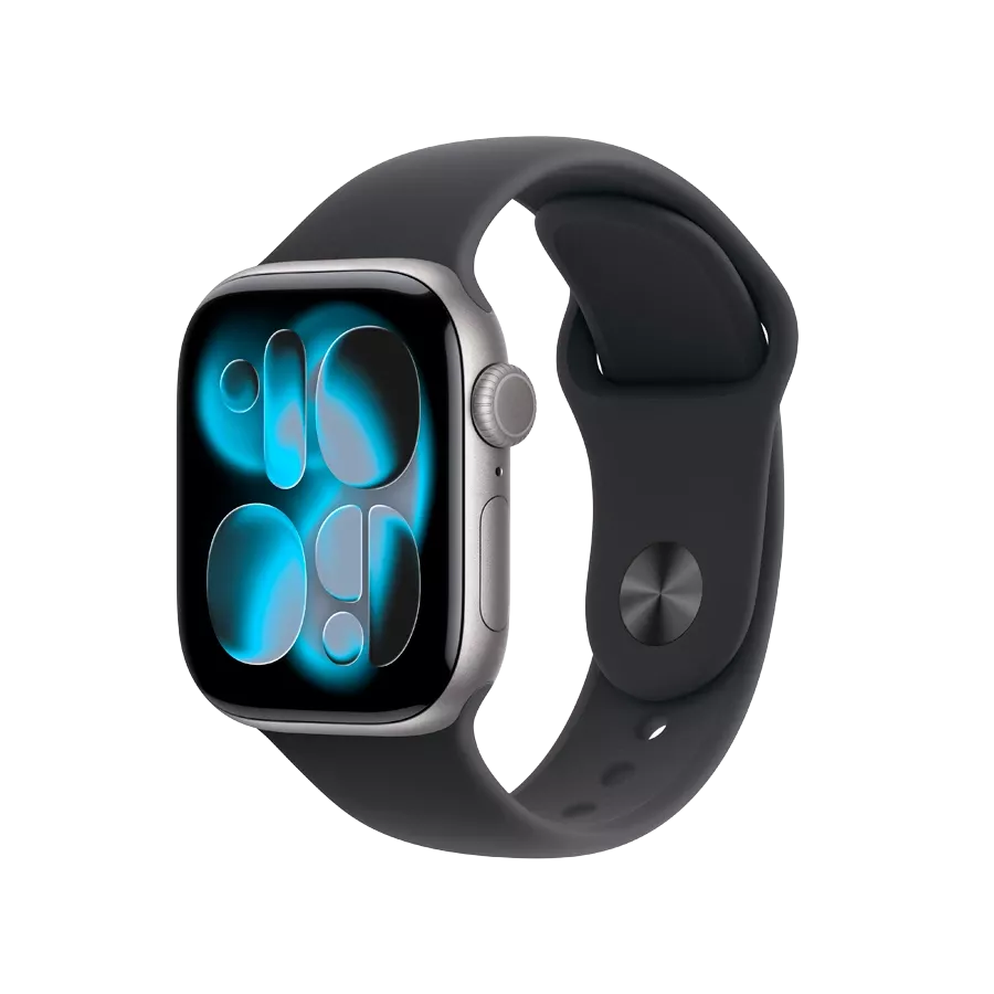 Smart saat Apple Watch Series 11 GPS 42mm Space Grey Aluminium Case with Black Sport Band - M/L (MEQX4RK/A)