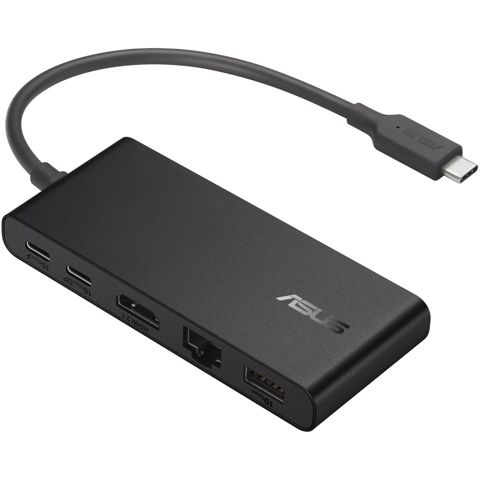 USB Hub Asus DC201 4K USB Type-C 90XB094N-BDS000 Black — Bakı