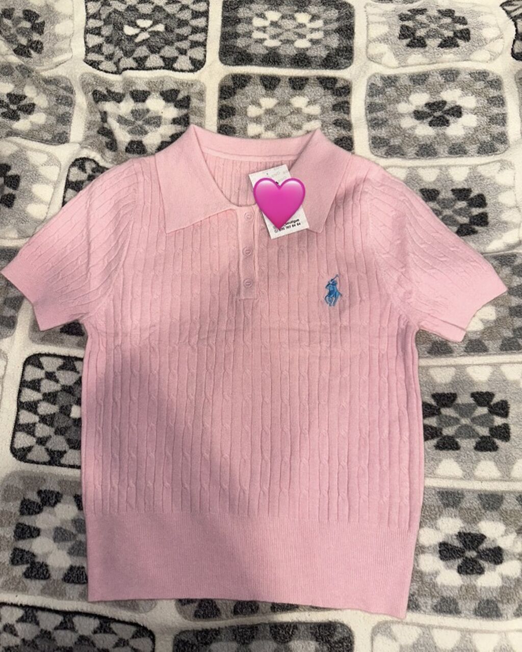 Ralph Lauren qısaqollu trikotaj polo sviterlər - Modellər: kabel — Şəxsi əşyalar, Bakı (2)