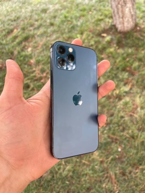 IPhone 12 Pro, 128 GB, Blue Titanium, Face ID — Bakı