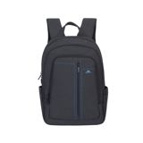 Notbuk üçün su keçirməyən çanta Rıvacase 7560 black Laptop Canvas Backpack 15,6" / 6 — Laptop Accessories