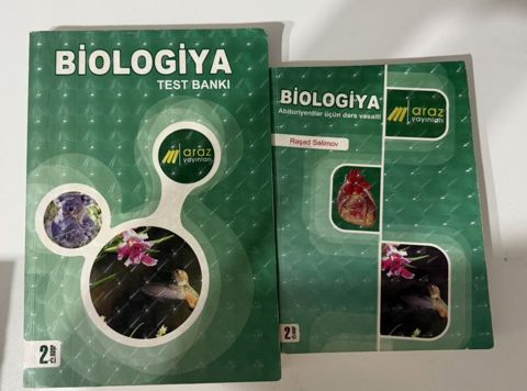 Məhsul: Biologiya və Kimya üzrə abituriyent hazırlığı üçün kitab dəsti — Bakı