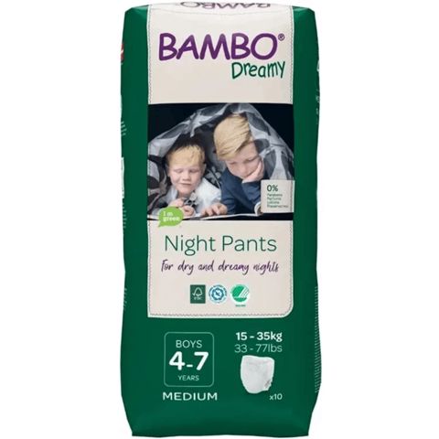 Uşaqlar üçün tuman bezləri Bambo Dreamy 4-7 10 ədəd 1000018875 — Bakı