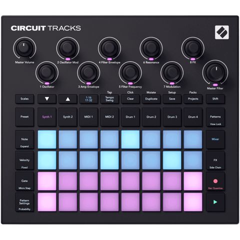 Kontroller Novation Groove Box Circuit Tracks — Bakı
