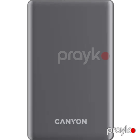 Canyon Wireless Magnetic OnPower 505 CNS-CPB505DG 5000 mAh Dark Gray — Bakı