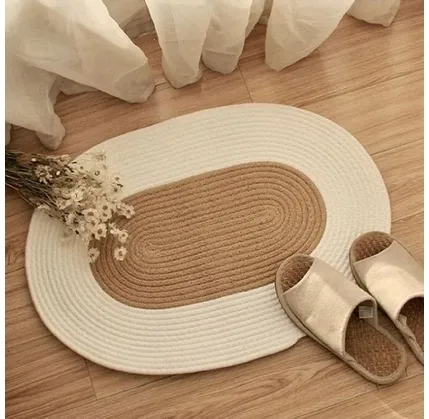 Xalça Serstil Krem Oval — Bakı