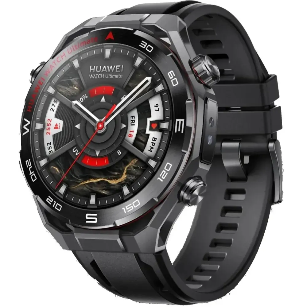 Smart saat Huaweı Watch Ultimate 2, Black (55020GBK)