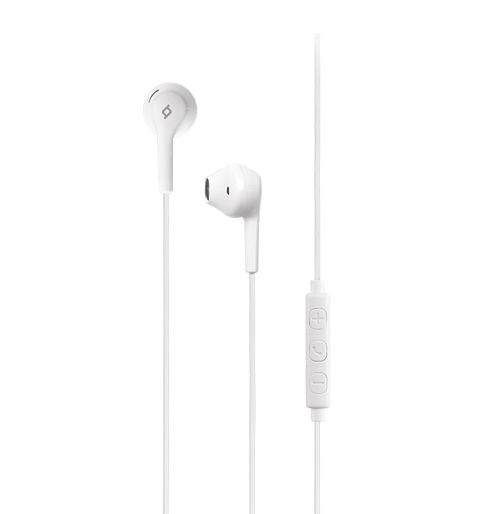 Qulaqlıq Ttec RIO In-Ear Headphones with Built-in remote control White (2KMM11B)