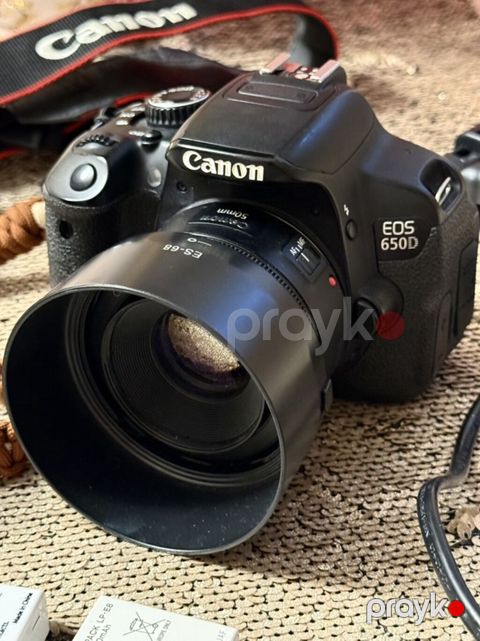 Canon EOS 650D Dslr fotoaparat komplekti - Korpus: Canon EOS 650D — Şirvan