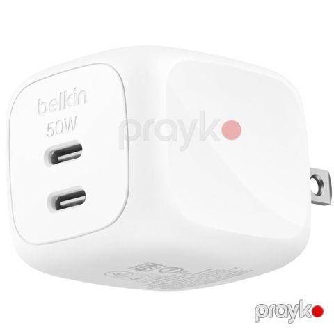 Adapter Belkin Usb-c PD Wall Charger with PPS 50W White