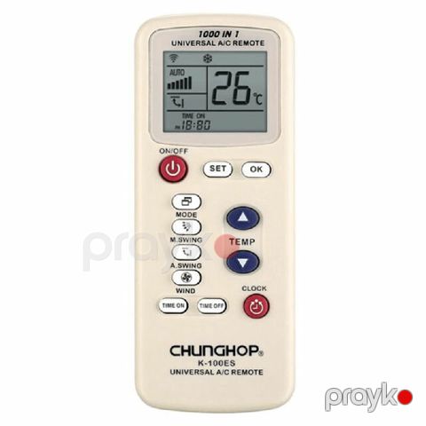 Kondisioner üçün uzaqdan idarəetmə pultu (Universal) K-100ES — Bakı