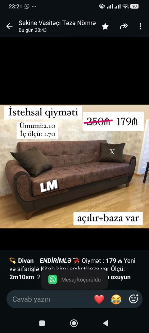 *Divan* _*Endirimlə*_ Qiymət *179 Yeni və sifarişlə Kitab — Bakı