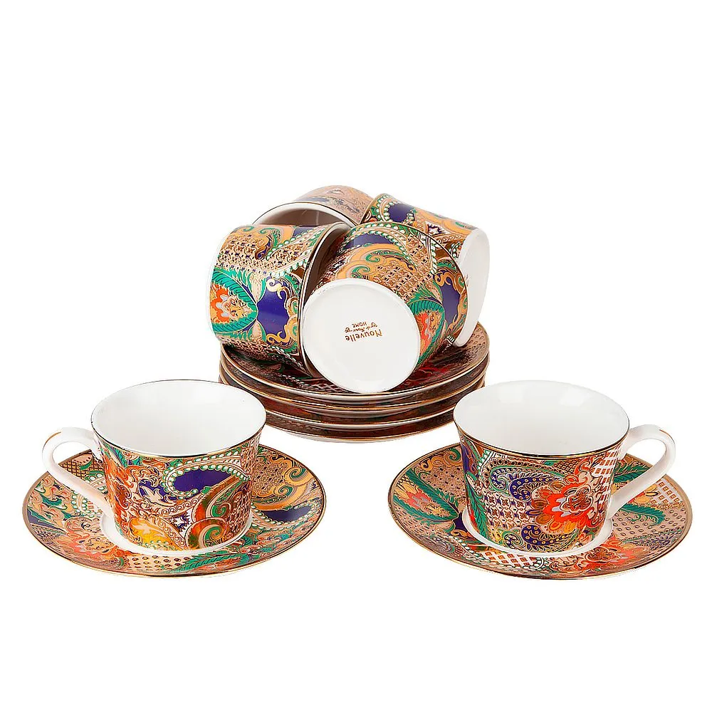 Çay dəsti Nouvelle Home Saphir 6 nəfərlik 12 parça 200 ml (200170) — Dining tableware