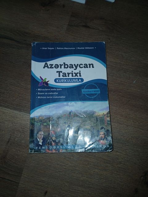 Məhsul: “Azərbaycan Tarixi – Kurikulumla” kitabı(Anar İsayev) İçində