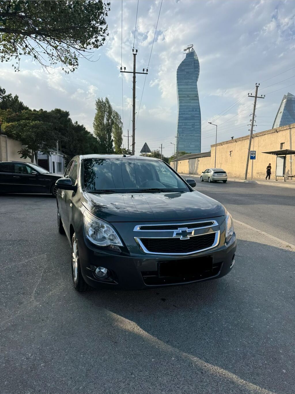 Chevrolet Cobalt sedan - Kuzov: 4 qapılı sedan, tünd boz rəng — Avto, Bakı